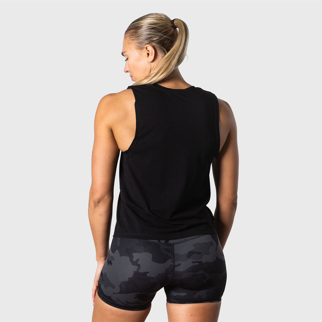 TWL - WOMEN'S EVERYDAY MUSCLE TANK - BLACK