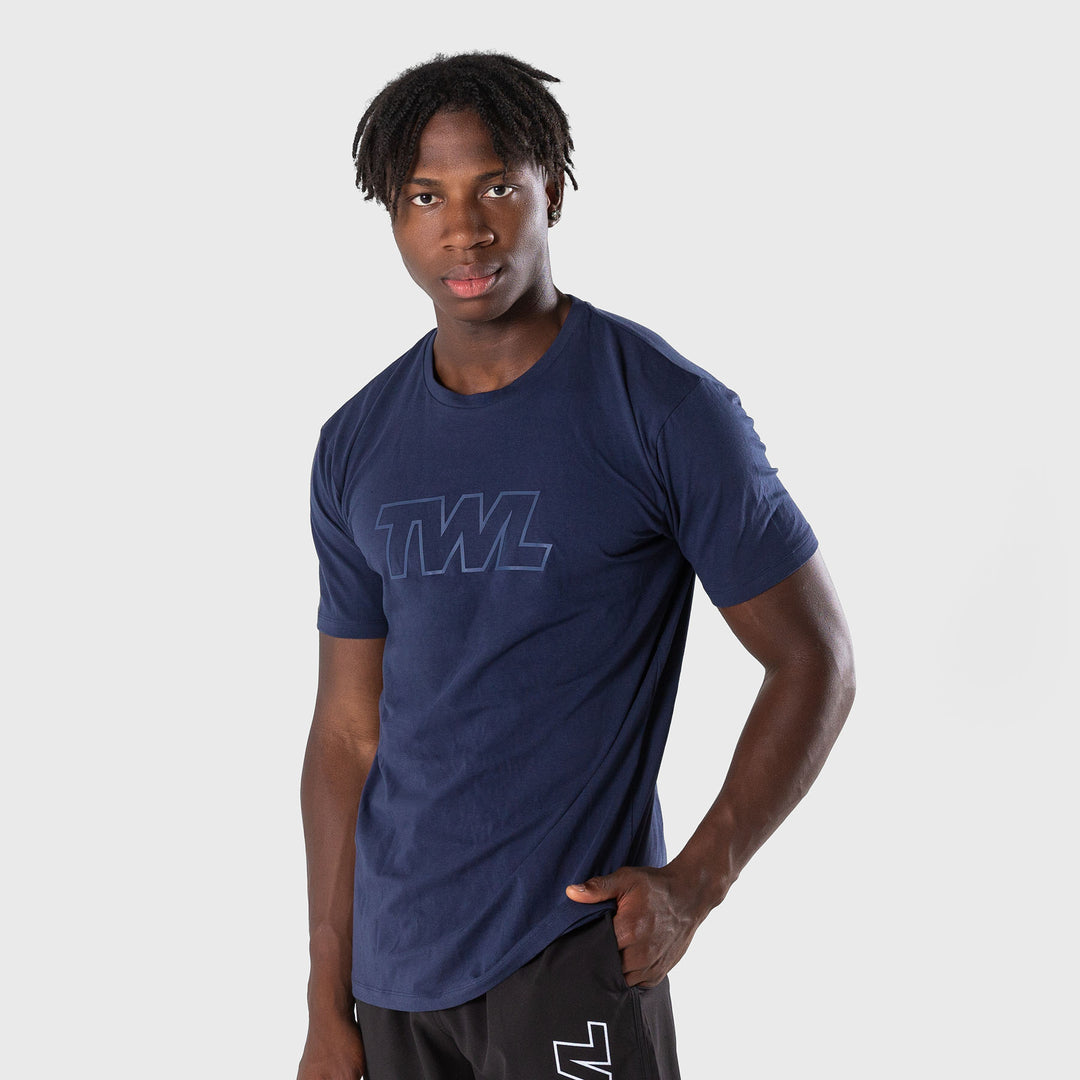 TWL - MEN'S EVERYDAY T-SHIRT - ATHLETE - MIDNIGHT NAVY