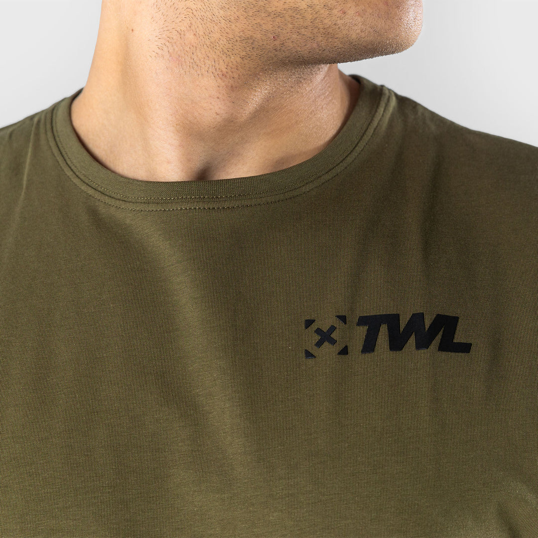 TWL - MEN'S EVERYDAY MUSCLE TANK SL - UNIFORM GREEN/BLACK