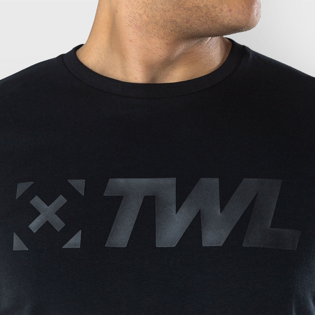 TWL - MEN'S EVERYDAY T-SHIRT - TRIPLE BLACK