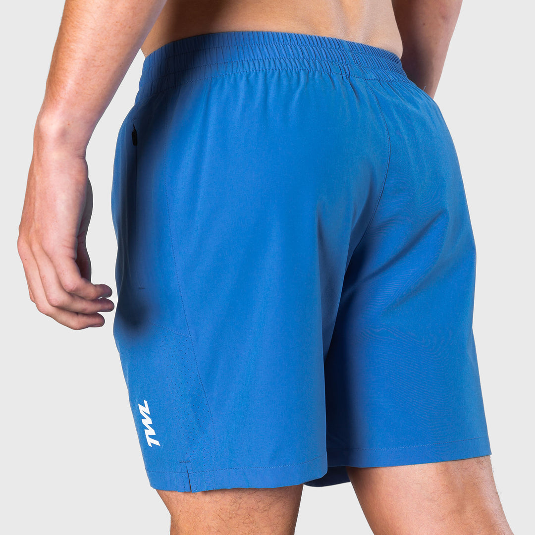 TWL - MEN'S REP SHORTS - COBALT/WHITE