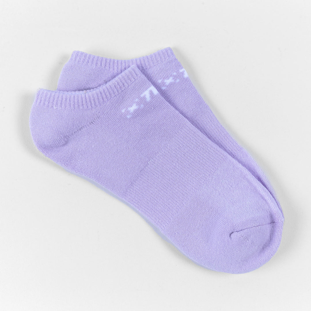 TWL - STRIDE LOW CUT SOCK - 3PK - CHERRY BLOSSOM/WHITE/LILAC