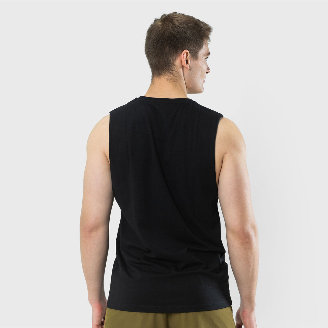 TWL - MEN'S EVERYDAY MUSCLE TANK SL - TRIPLE BLACK