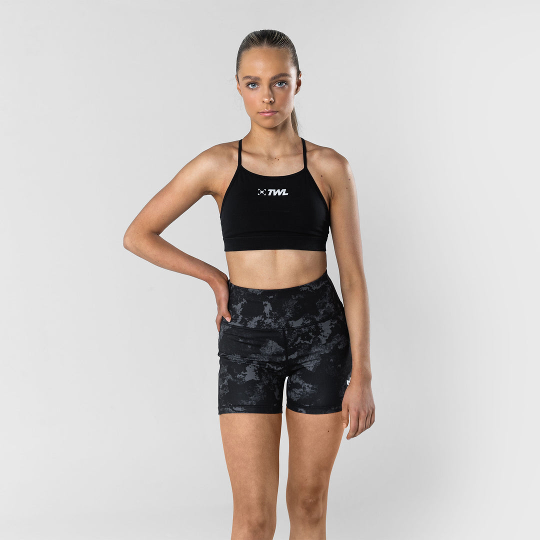 TWL - WOMEN'S ENERGY SHORTS - BLACK ONYX