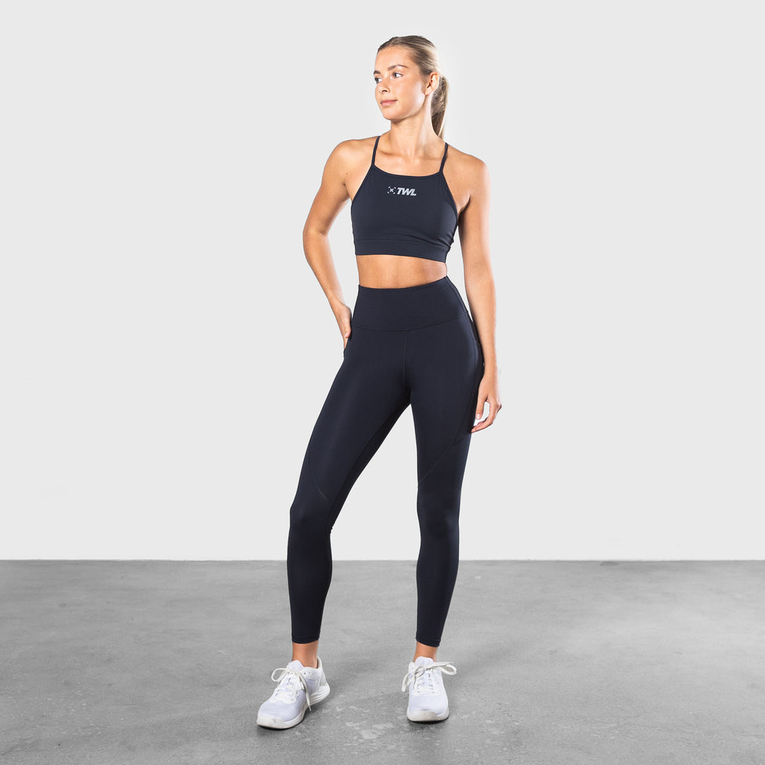 TWL- WOMEN'S FLEET BRA - MIDNIGHT NAVY