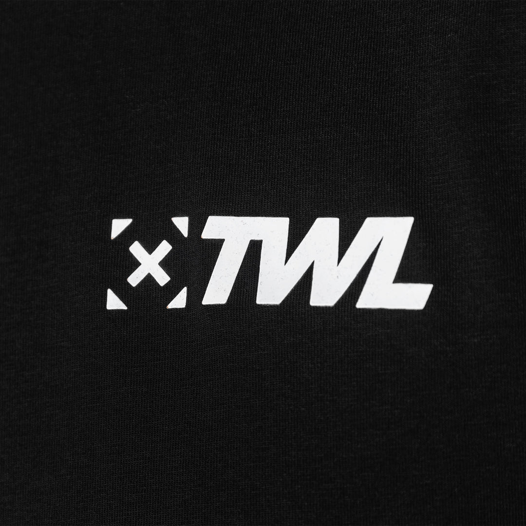 TWL - MEN'S EVERYDAY T-SHIRT SL - BLACK/WHITE