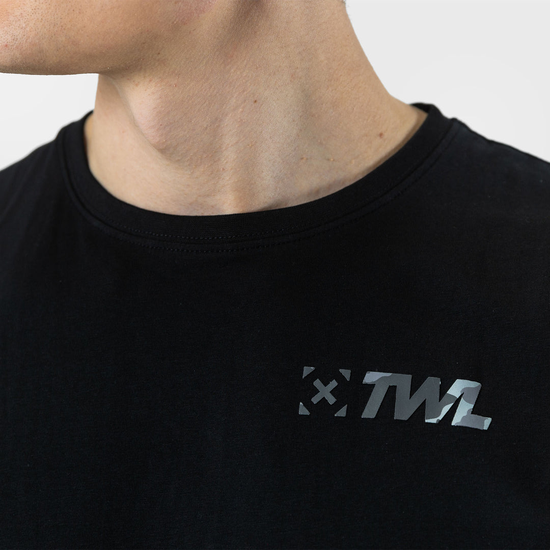 TWL - EVERYDAY MUSCLE TANK SL - BLACK/CAMO