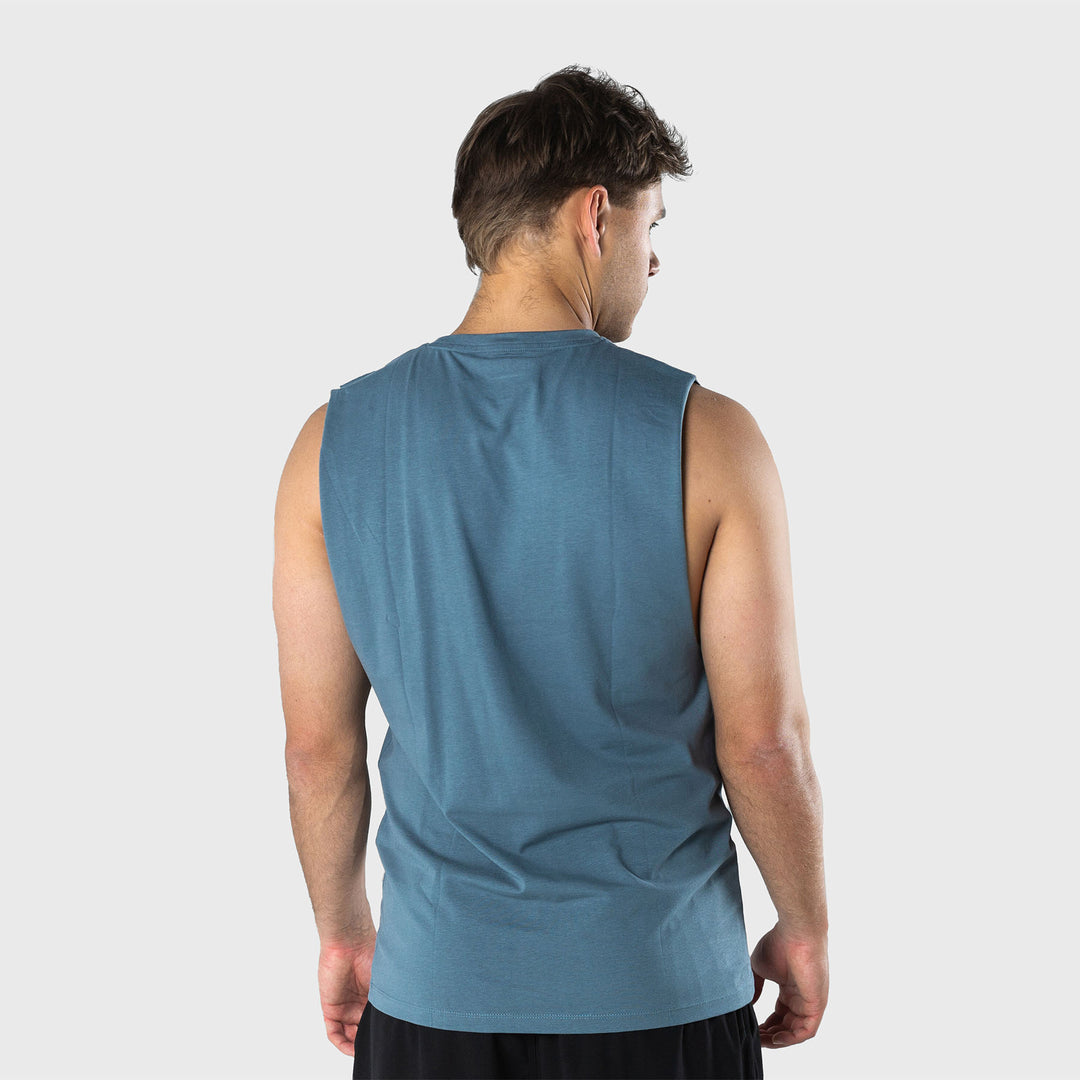 TWL - MEN'S EVERYDAY MUSCLE TANK - PEWTER/BLACK