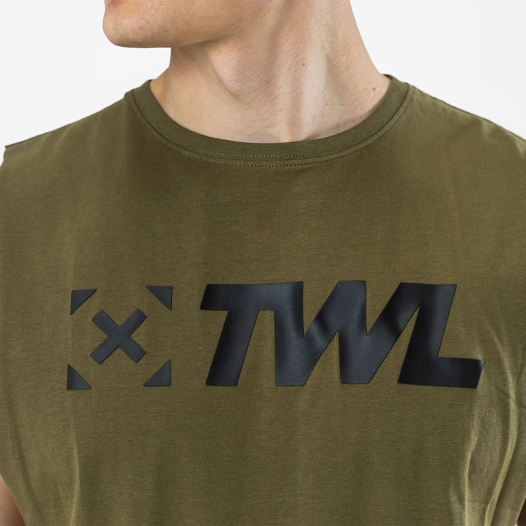 TWL - MEN'S EVERYDAY MUSCLE TANK - UNIFORM GREEN/BLACK