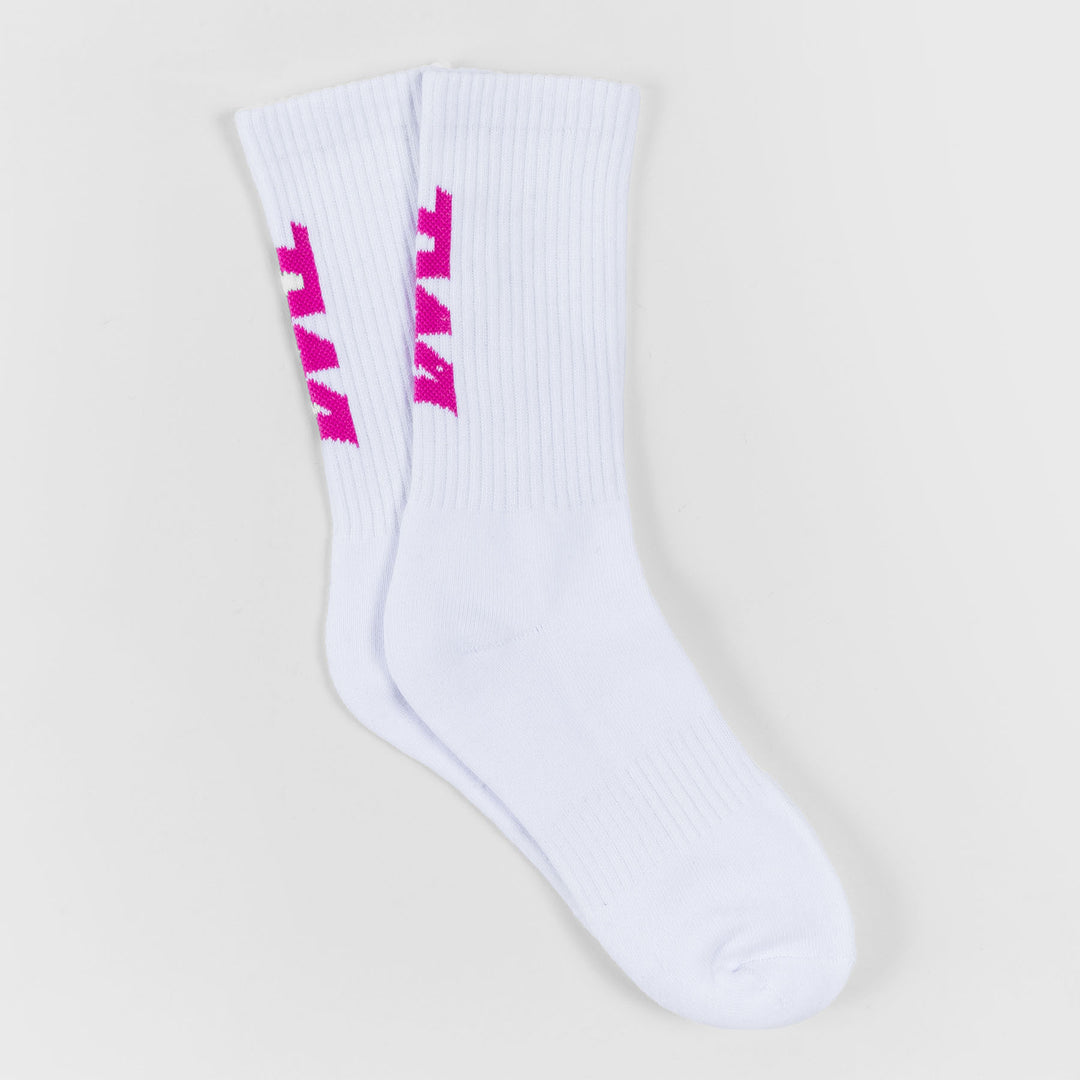 TWL - TEMPO SOCKS - 3-PACK - WHITE/RASPBERRY/CHERRY BLOSSOM/LILAC