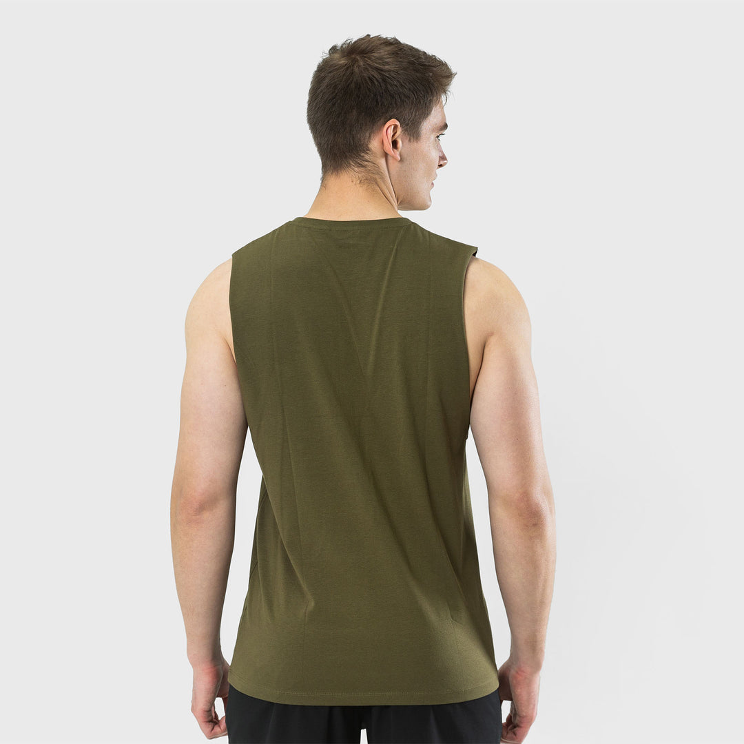 TWL - MEN'S EVERYDAY MUSCLE TANK - UNIFORM GREEN/BLACK