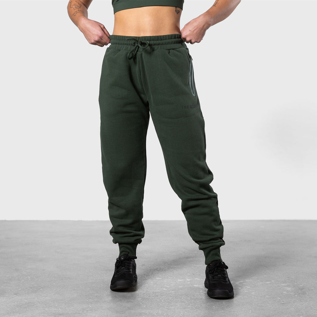 THE BRAVE - WOMENS SIGNATURE JOGGING PANTS 2.0 - DARK OLIVE