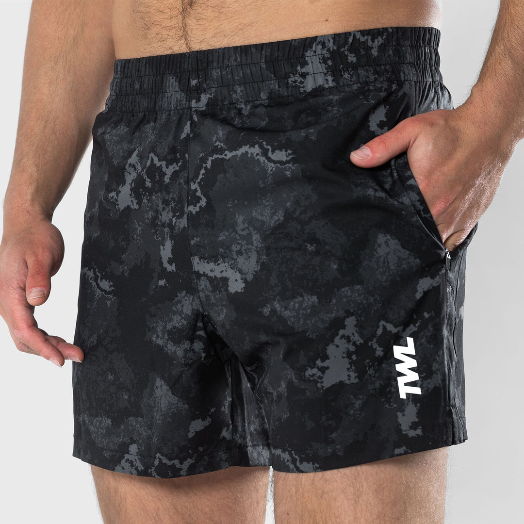 TWL - MEN'S REP SHORTS 5" - BLACK ONYX