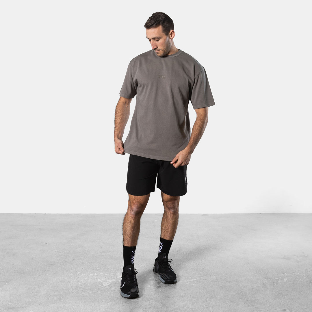 TWL - LIFESTYLE OVERSIZED T-SHIRT - WASHED GREY