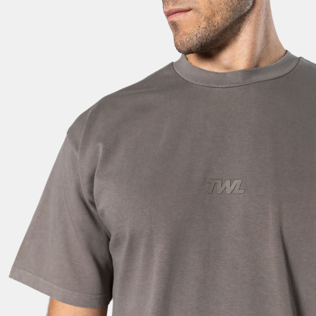 TWL - LIFESTYLE OVERSIZED T-SHIRT - WASHED GREY