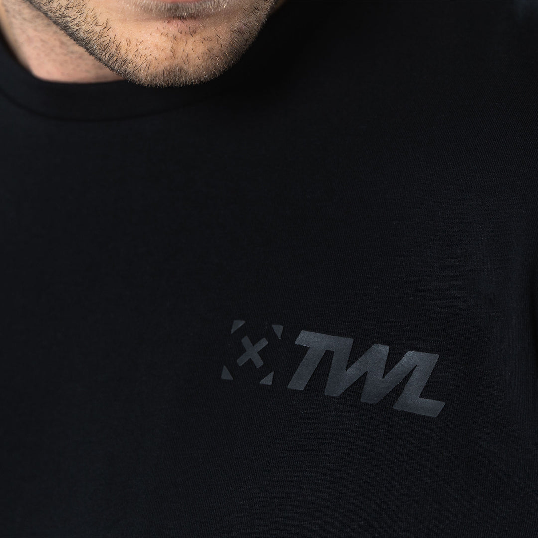 TWL - MEN'S EVERYDAY T-SHIRT SL - TRIPLE BLACK