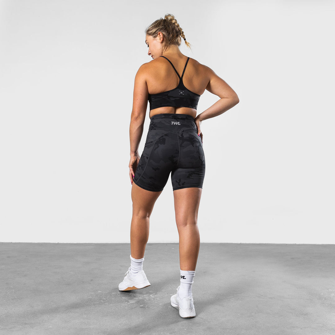 TWL - WOMEN'S PULSE BRA - BLACK CAMO