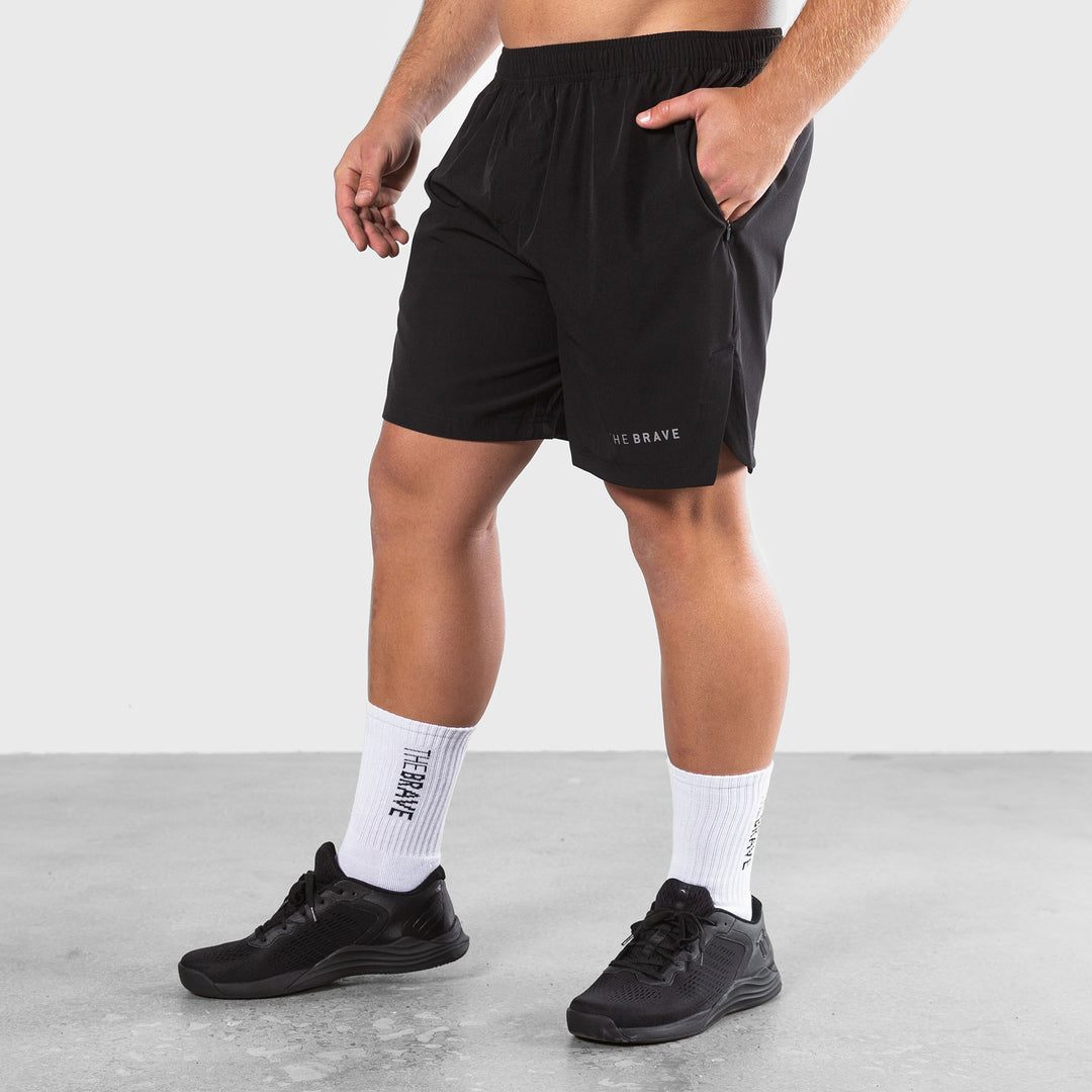 THE BRAVE - MEN'S CRUISER SHORT 3.0 - BLACK