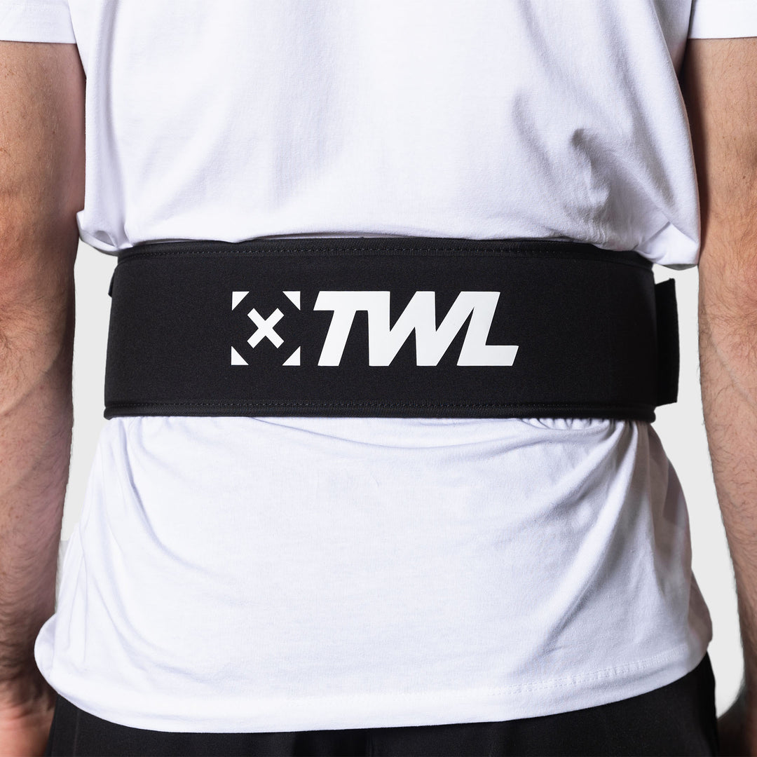 TWL - HYBRID VELCRO LIFTING BELT - BLACK