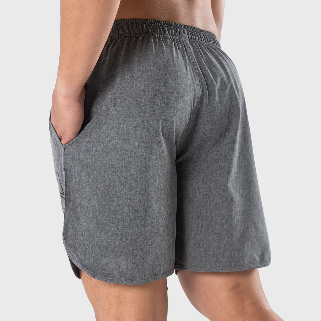 TWL - MEN'S FLEX SHORTS - ATHLETE - CHARCOAL MARL/BLACK