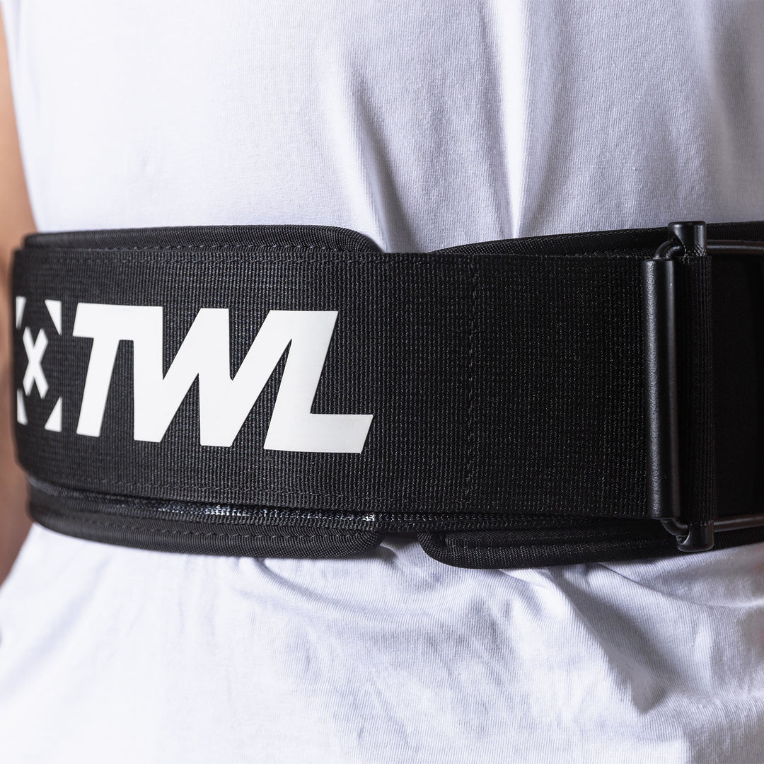 TWL - HYBRID VELCRO LIFTING BELT - BLACK