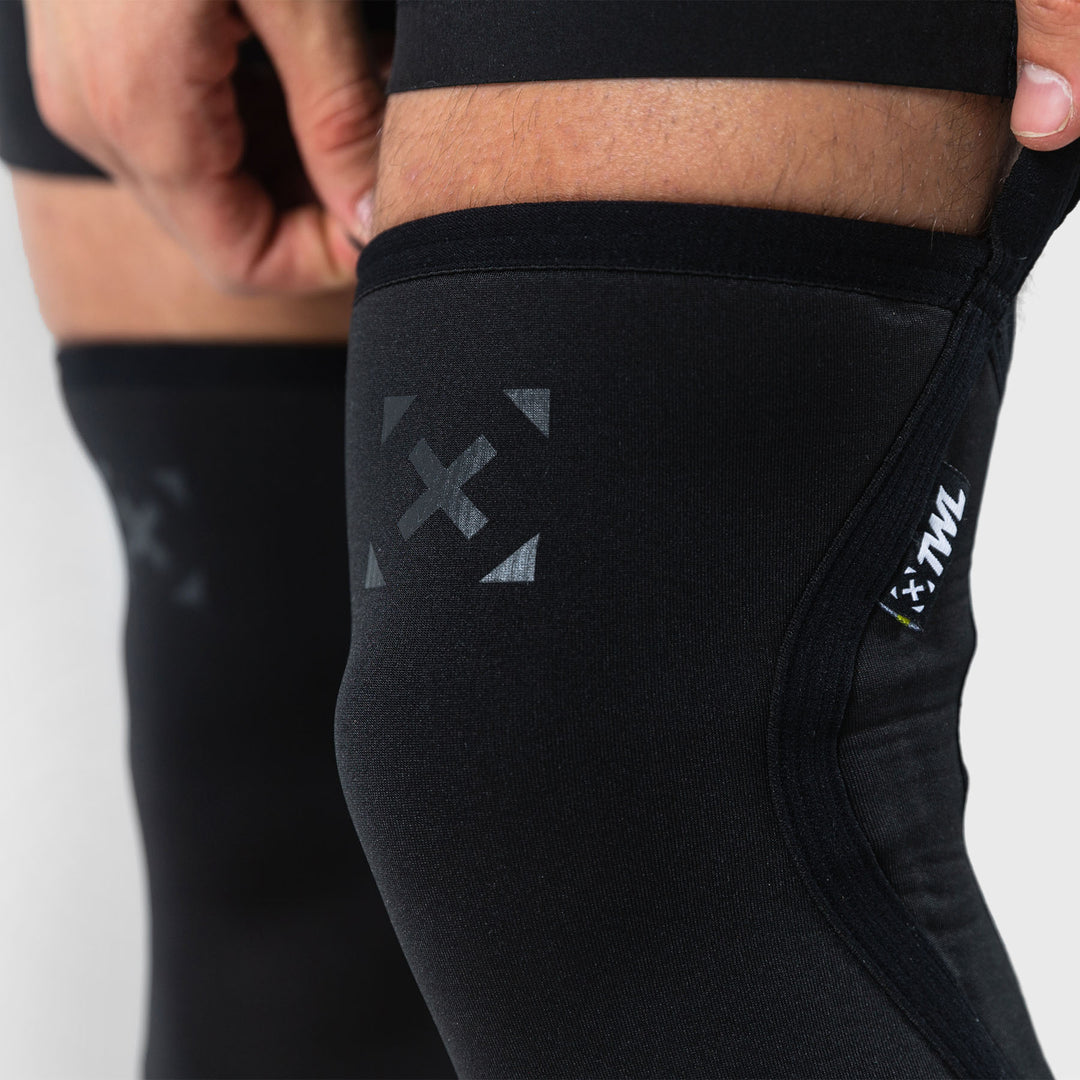 TWL - EVERYDAY KNEE SLEEVES (PAIR) - 5mm & 7mm - BLACKOUT