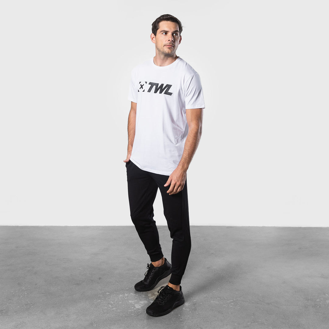 TWL - MEN'S EVERYDAY T-SHIRT - WHITE/BLACK