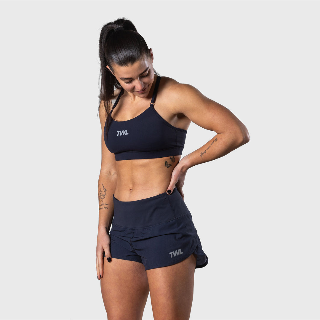 TWL - Women's Motion Shorts - MIDNIGHT NAVY