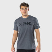 TWL - Men's Everyday T-Shirt - CHARCOAL MARL/BLACK