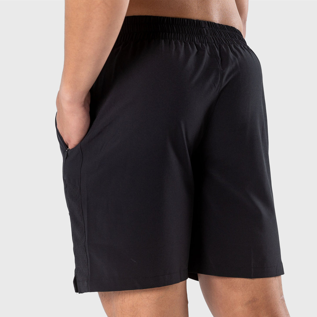 TWL - MEN'S REP SHORTS - ATHLETE - BLACK/WHITE