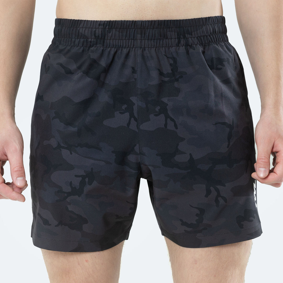 TWL - MEN'S REP SHORTS 5" - BLACK CAMO