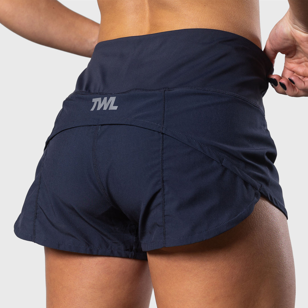 TWL - Women's Motion Shorts - MIDNIGHT NAVY