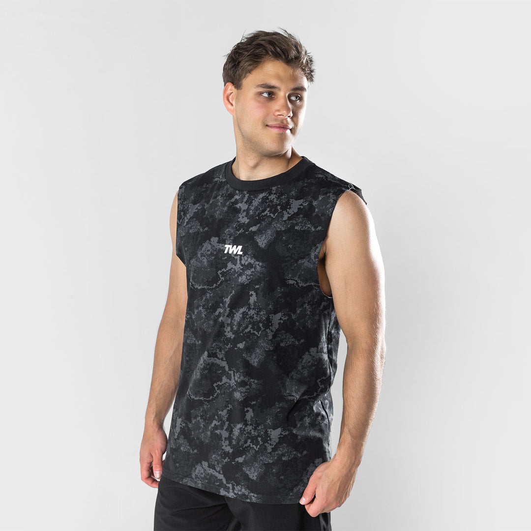 TWL - OVERSIZED TANK - BLACK ONYX