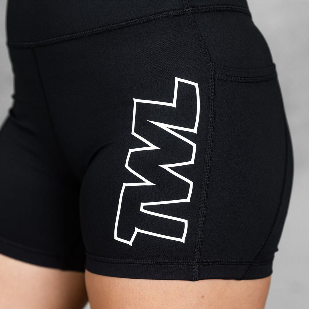 TWL - WOMEN'S ENERGY SHORTS - ATHLETE - BLACK