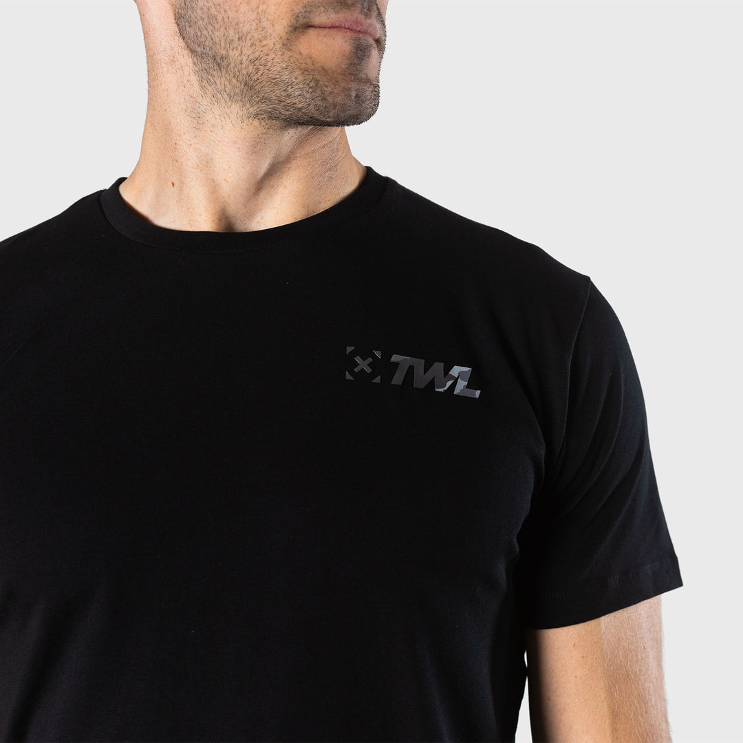 TWL - MEN'S EVERYDAY T-SHIRT SL - BLACK/CAMO