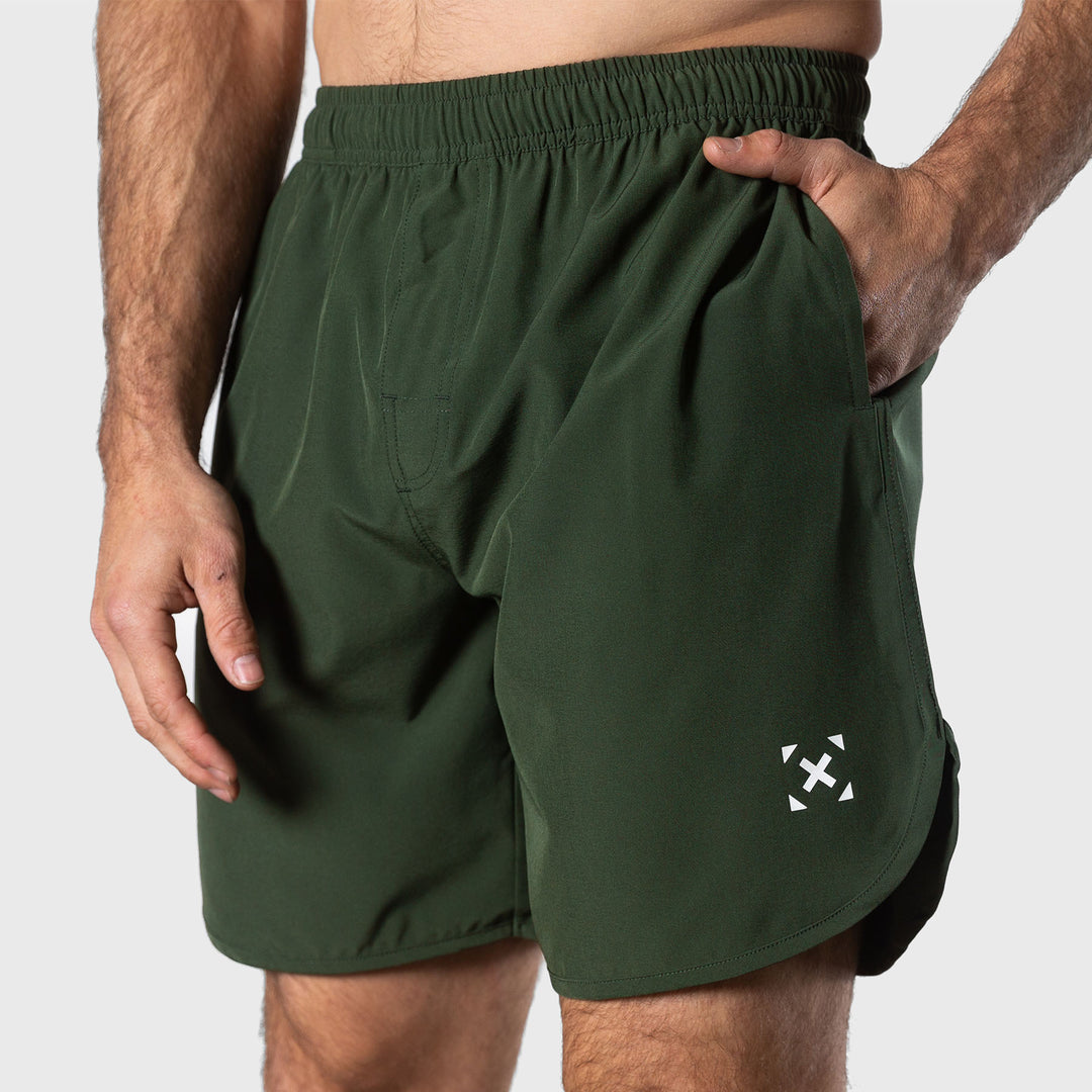 TWL - Men's Flex Shorts - Dark Khaki