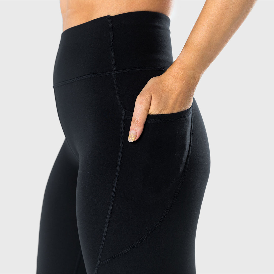 TWL - WOMEN'S ENERGY HIGH WAISTED 7/8TH TIGHTS - BLACK