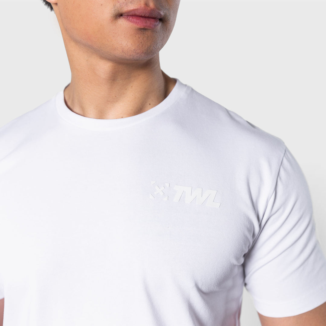 TWL - MEN'S EVERYDAY T-SHIRT SL - TRIPLE WHITE