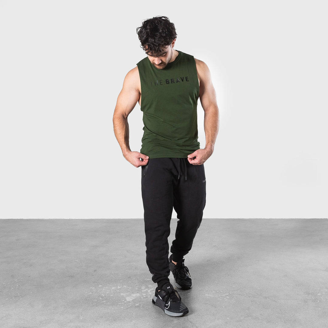 THE BRAVE - SIGNATURE TANK 2.0 - DARK OLIVE