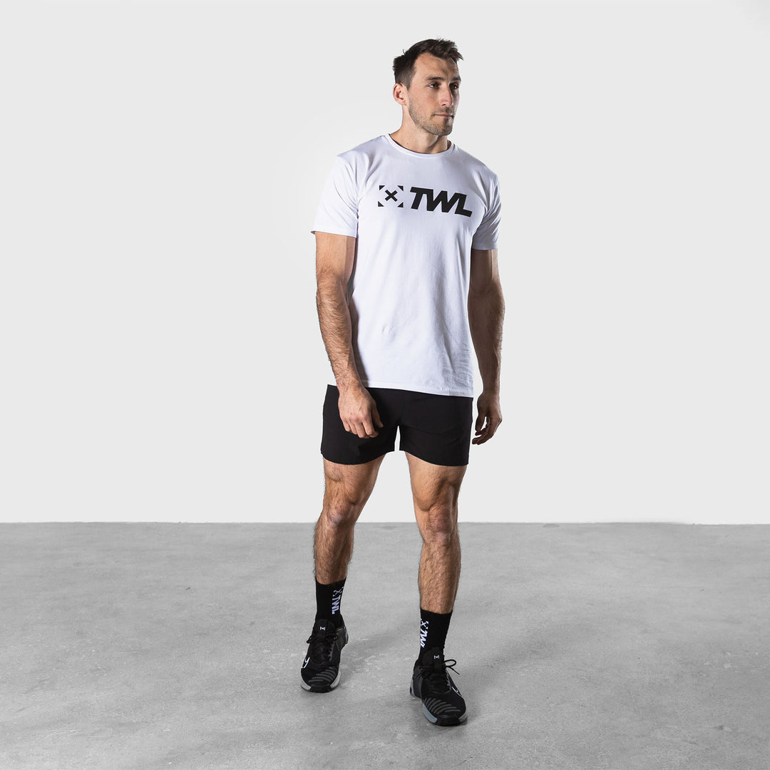 TWL - MEN'S REP SHORTS 5" - BLACK/BLACK