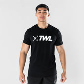 TWL - Men's Everyday T-Shirt - BLACK/WHITE