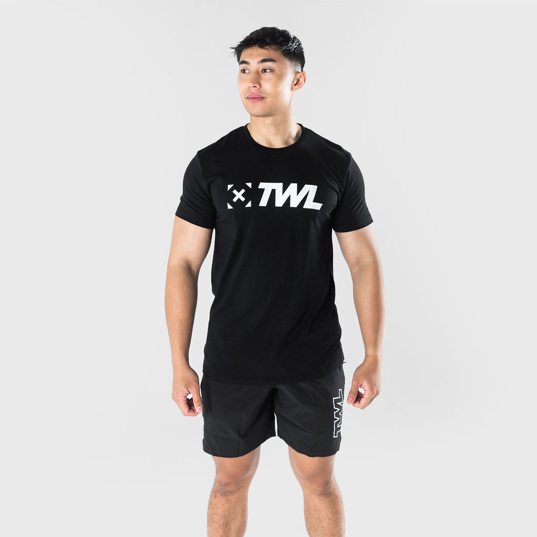 TWL - Men's Everyday T-Shirt - BLACK/WHITE