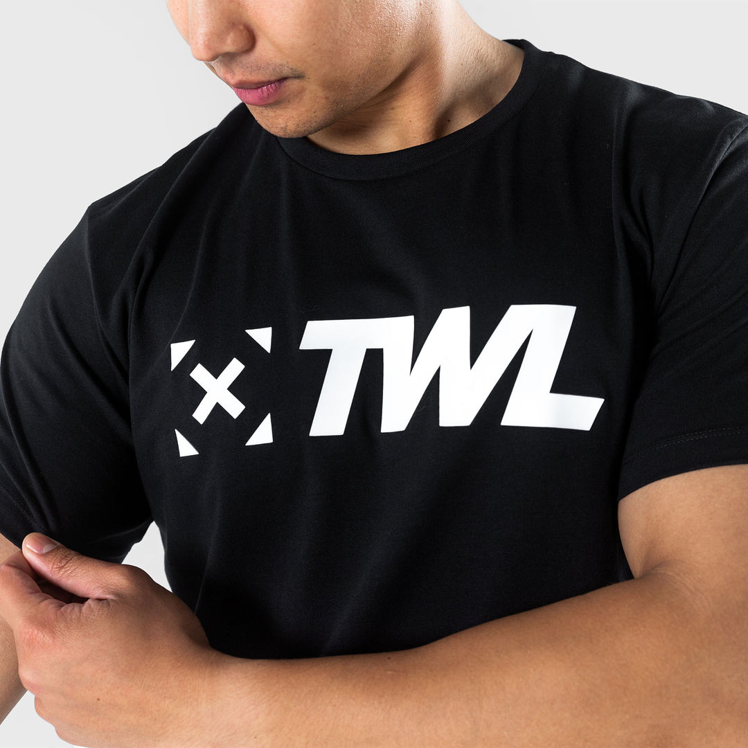 TWL - Men's Everyday T-Shirt - BLACK/WHITE