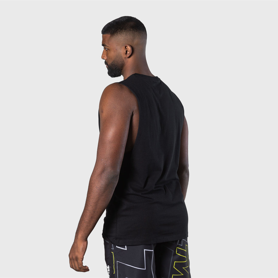 TWL - MEN'S EVERYDAY MUSCLE TANK SL - BLACK/WHITE