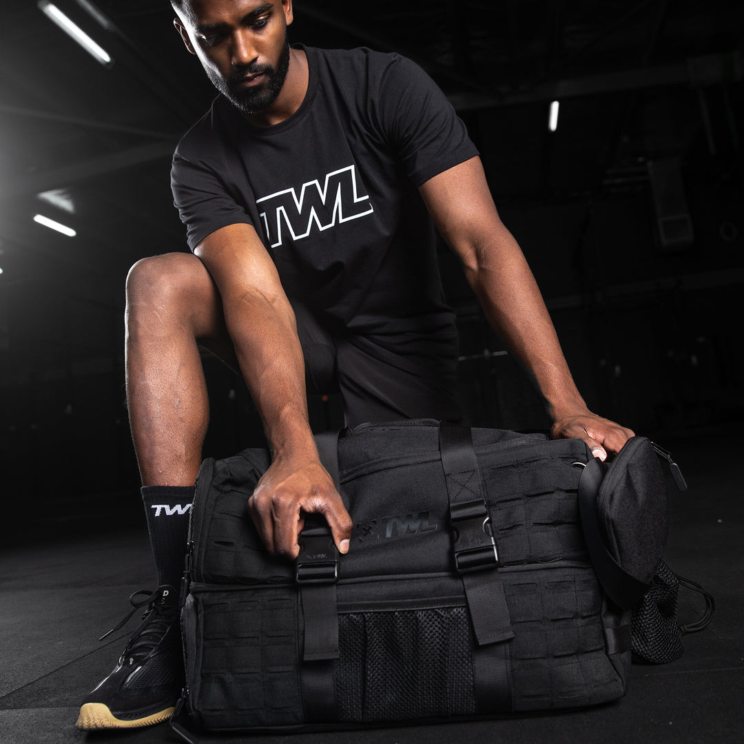 TWL - VANQUISH DUFFLE BAG - BLACK - 50L