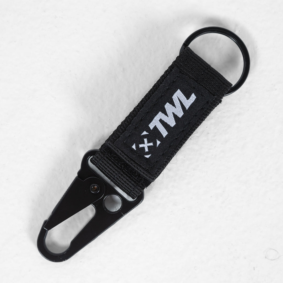 TWL - WEBBED KEYRING - BLACK