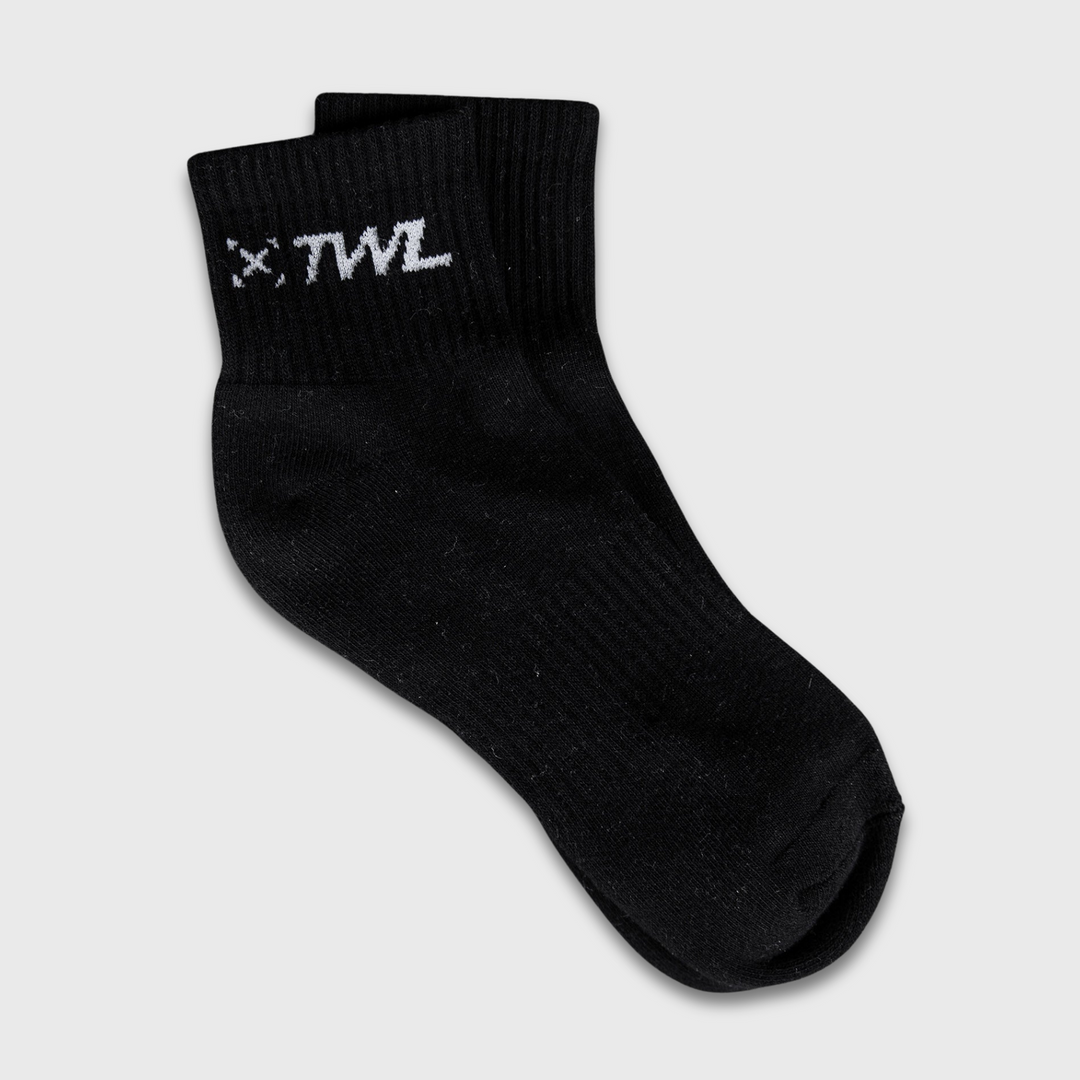 TWL - 3PK EVERYDAY SPORTS ANKLE SOCK - BLACK/WHITE/CHARCOAL  MARL