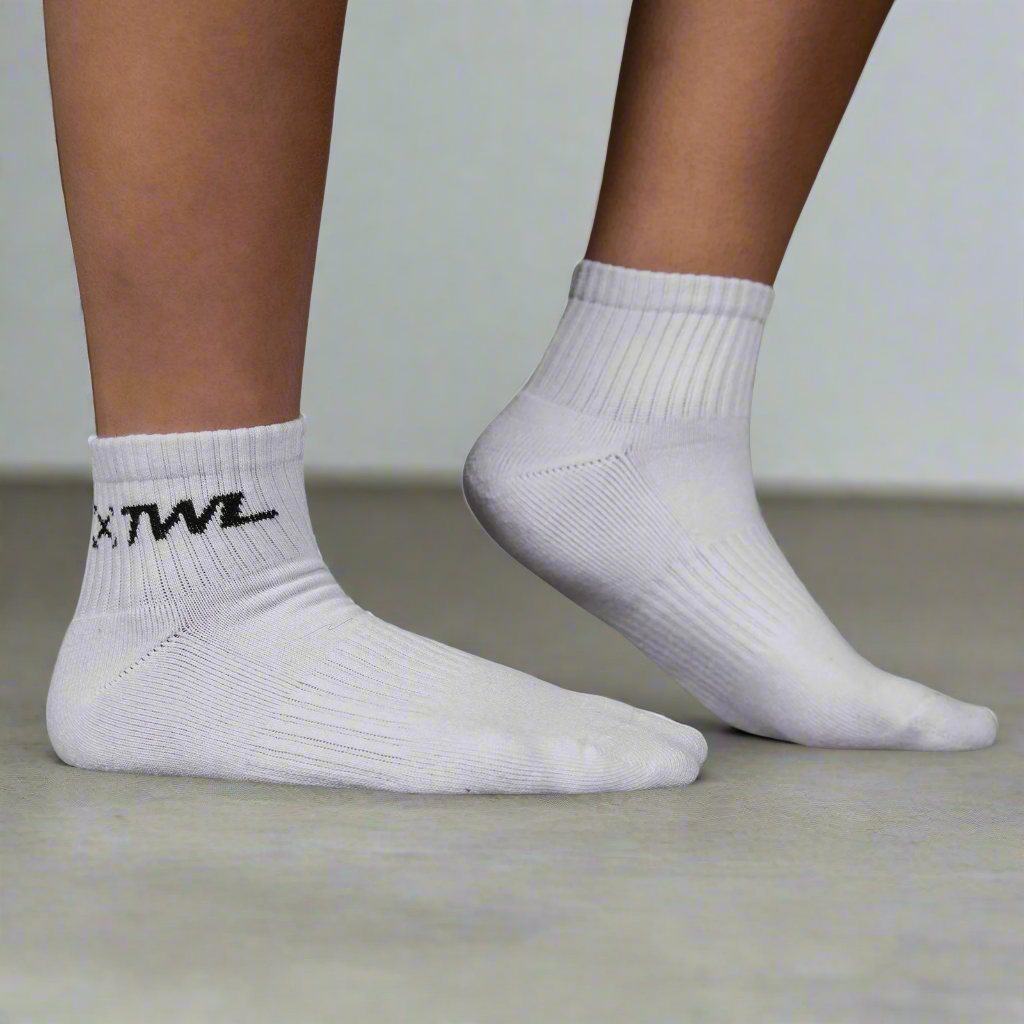 TWL - 3PK EVERYDAY SPORTS ANKLE SOCK - BLACK/WHITE/CHARCOAL  MARL