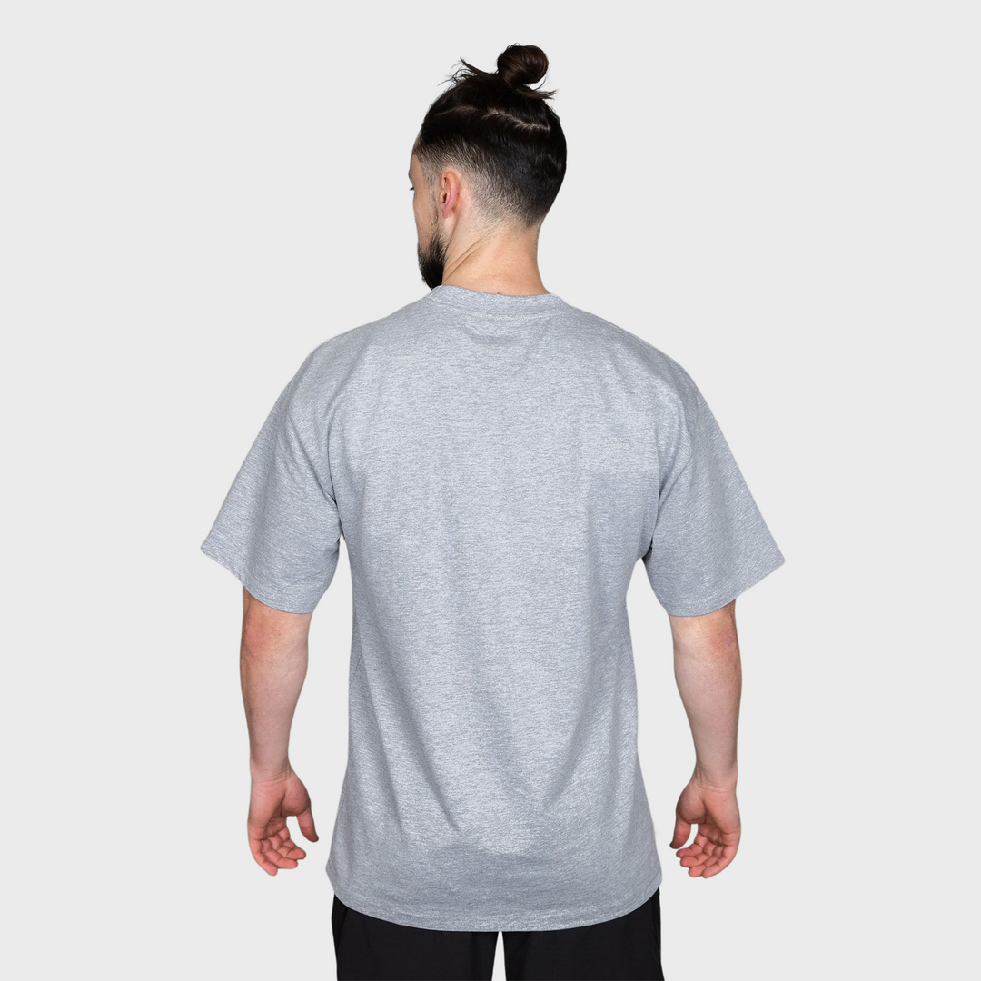 TWL - LIFESTYLE OVERSIZED T-SHIRT - LIGHT GREY MARL