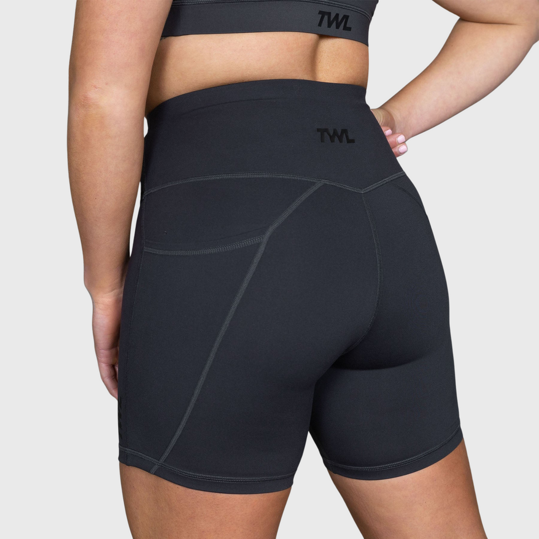 TWL - WOMEN'S ENERGY SHORTS MID LENGTH - PHANTOM